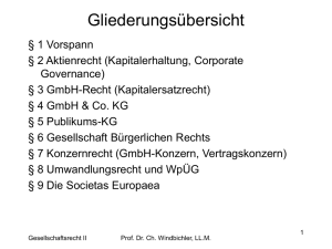 Kein Folientitel - Prof. Dr. Windbichler (HU Berlin)
