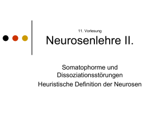 Neurosenlehre II.