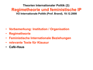 internationale politische Institutionen