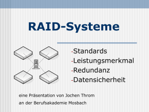 RAID-Systeme - LinuxWiki.org