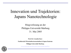 Japans Nanotechnologie - HRZ Uni Marburg: Online-Media+CGI-Host