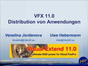 Distribution von VFX11-Anwendungen - dFPUG
