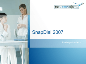 SnapDial 2007