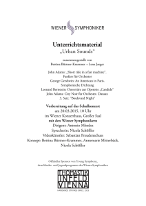 Unterrichtsmaterial - Wiener Symphoniker