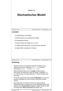 Stochastisches Modell für Aktienkurse