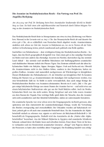 Bericht als PDF - Kreis Aramäischer Studierender Heidelberg eV