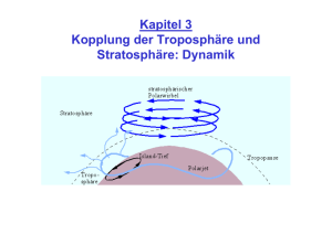 Kapitel 3 Kopplung der Troposphäre und Stratosphäre: Dynamik