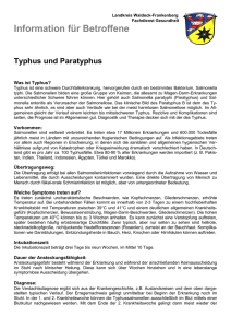 Typhus-Paratyphus