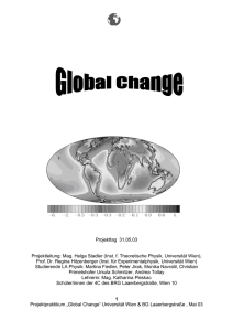 Global Change - LISE