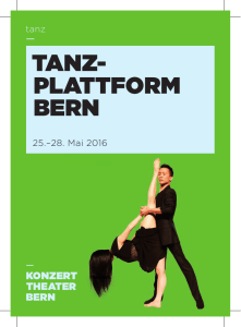 tanz - Konzert Theater Bern