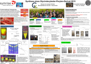 Synthese eines Glycindecylester-Perylen-Derivat - BBS