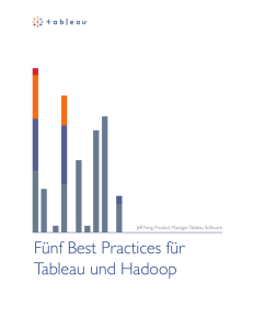Fünf Best Practices für Tableau und Hadoop