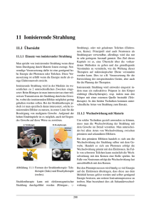 11 Ionisierende Strahlung