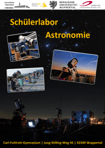 pdf-file Schülerlabor Astronomie