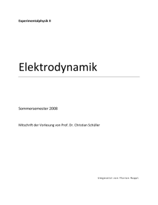 ExpII-Elektrodynamik