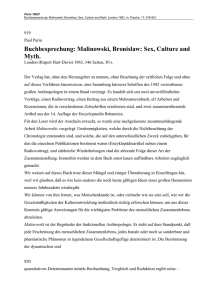 Malinowski, Bronislaw: Sex, Culture and Myth.