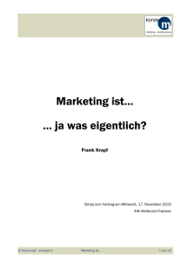 Marketing ist… - IHK Heilbronn