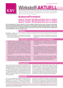 Budesonid/Formoterol (Symbicort® Turbohaler®) - Wirkstoff
