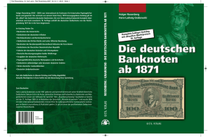 rosenberg / grabowski · die deutschen banknoten ab