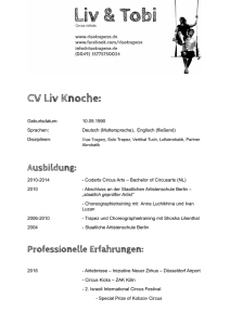 CV Liv Knoche:
