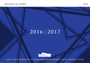 2016 | 2017 - Theater Essen