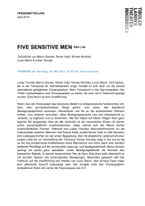 five sensitive men öea | ua