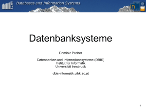pdf - DBIS Informatik - Universität Innsbruck
