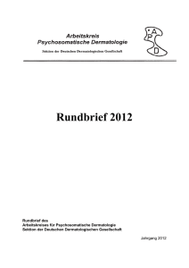 Rundbrief 2012 - Dr. Johannes Hockmann