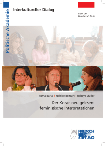 Der Koran neu gelesen: feministische Interpretationen