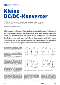 DC-DC Konverter - Transkommunikation.ch