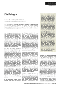 Die Pellagra - Deutsches Ärzteblatt
