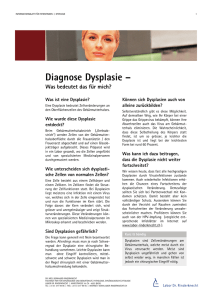 Informationsblatt Dysplasie