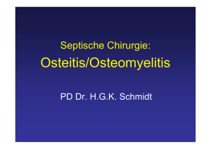 Osteitis/Osteomyelitis