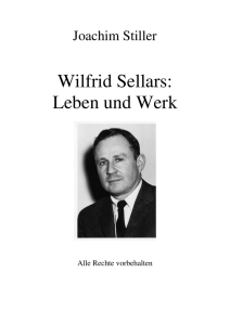 Wilfrid Sellars: Leben und Werk