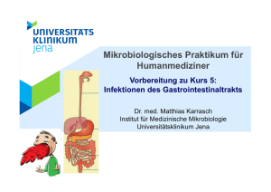Gastroenteritis - Medizinische Mikrobiologie