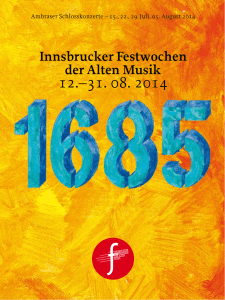 50% - Innsbrucker Festwochen der Alten Musik
