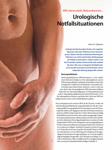 Urologische Notfallsituationen