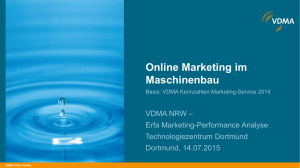 Online Marketing im Maschinenbau