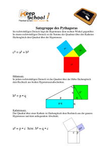 Satzgruppe des Pythagoras als pdf file