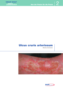 Ulcus cruris arteriosum