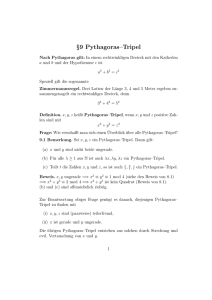 §9 Pythagoras–Tripel
