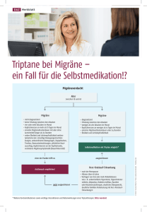 Triptane bei Migräne – ein Fall für die Selbstmedikation!?