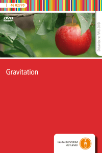 Gravitation - Schule trifft Technik