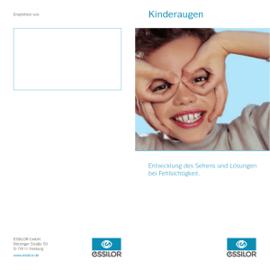 Kinderaugen - Essilor GmbH
