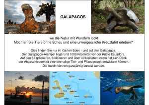 Galapagos Eine Reise in die Vergangenheit