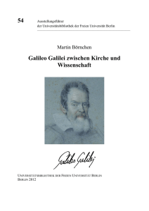 5 4 Galileo Galilei zwischen Kirche und Wissenschaft