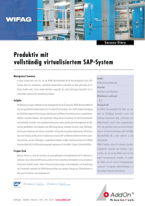 Produktiv mit vollständig virtualisiertem SAP