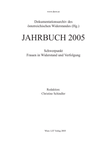 Jahrbuch 2005 - Dokumentationsarchiv des österreichischen