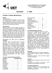 Newsletter 2 / 2002 Universitätsklinikum Tübingen
