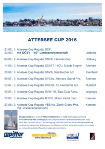 attersee cup 2016 - Motor-Yacht